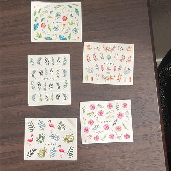 Bundle of water transfer nail stickers - Picture 1 of 6